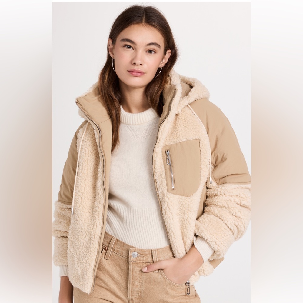 Ba&sh Eva Coat in Beige